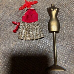 Topper Dawn doll clothes Flower Fantasies Flower Pot mini Greek Key pattern